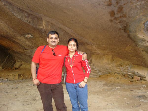 At caves in Diu
